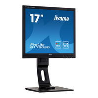 Iiyama ProLite B1780SD Bedienungsanleitung