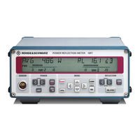 Rohde & Schwarz NRT Betriebshandbuch