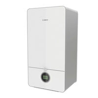 Bosch Condens 7000iW Installations- Und Wartungsanleitung Für Den Fachmann