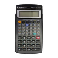 Canon F-720i Handbuch