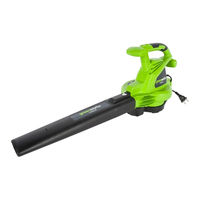 Greenworks GBV2800 Bedienungshandbuch