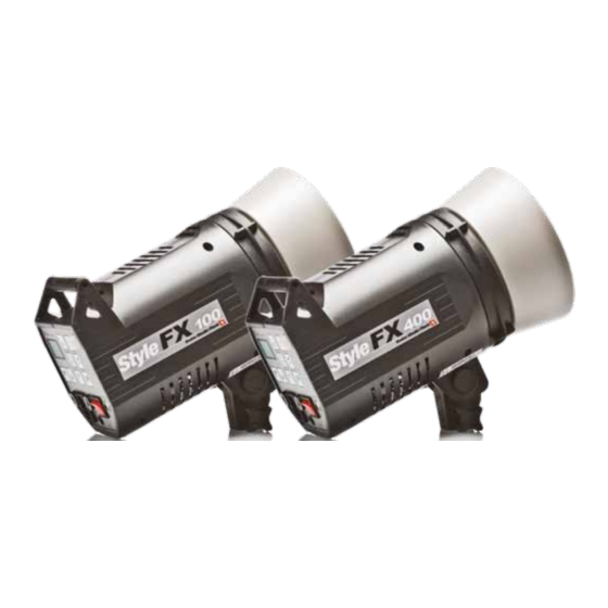 Elinchrom Style FX 100 Handbücher