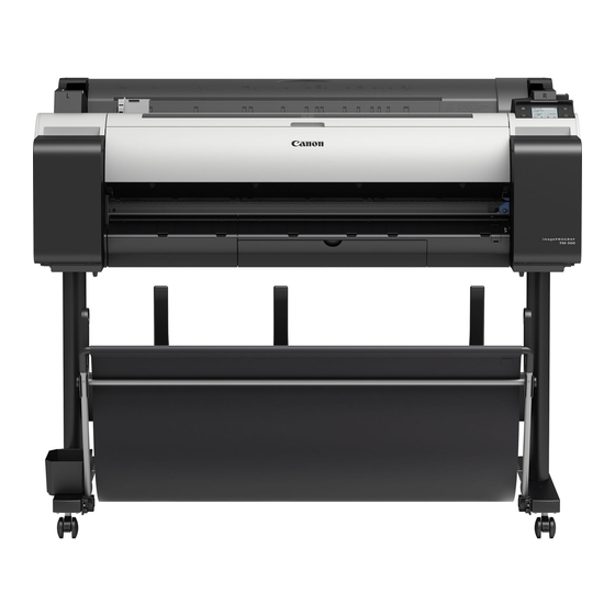 Canon imagePROGRAF TM-300 Handbücher