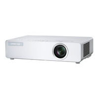Panasonic PT-LB80NTE Bedienungsanleitung