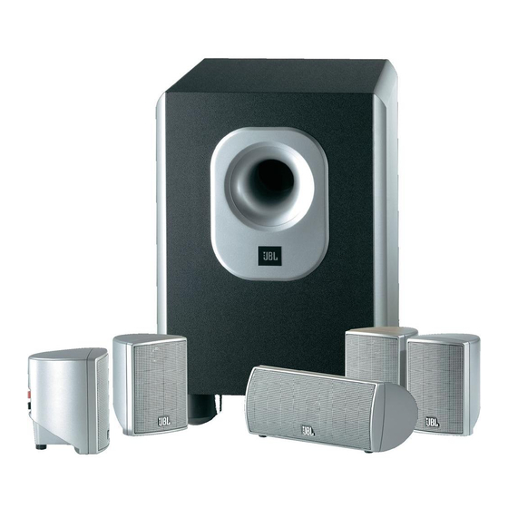 JBL Simply Cinema DSC 1000 Handbücher