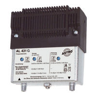 Astro AL 223 G Betriebsanleitung