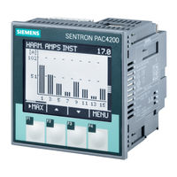 Siemens SENTRON PAC4200 Funktionshandbuch