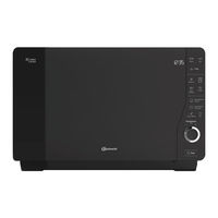 Bauknecht EXTRASPACE CRISP MW 013 SB Gebrauchsanweisung