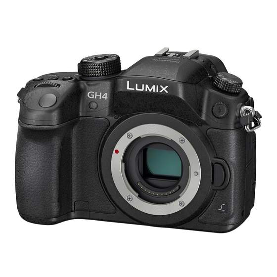 Panasonic Lumix DMC-GH4 Handbücher