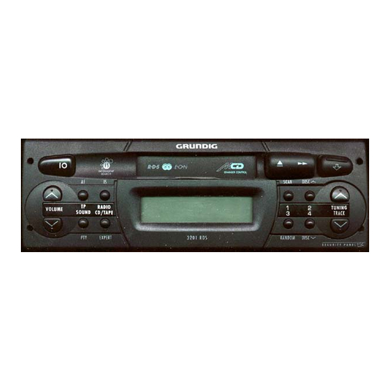 Grundig WKC 3200 RDS Handbücher