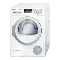 Bosch WTW86271 Gebrauchsanleitung