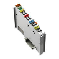 WAGO 750 Series Bedienungsanleitung