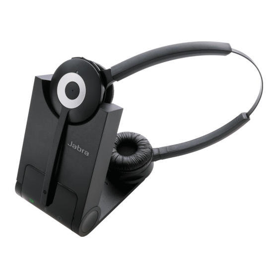 Jabra PRO 930 Duo Handbücher