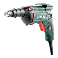 Metabo SE 6000 Originalbetriebsanleitung