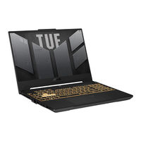 Asus TUF Gaming F15 Series Bedienungsanleitung