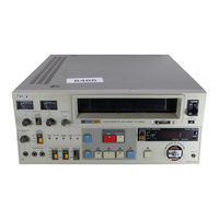 Sony VO-9600P Bedienungsanleitung