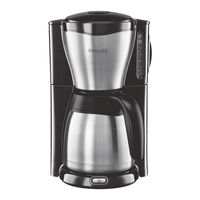 Philips Café Gaia HD7546 Bedienungsanleitung