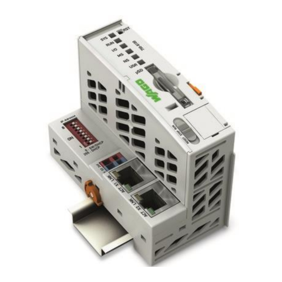 WAGO 750-8100 Handbücher