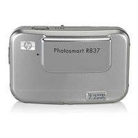 Hp Photosmart R837 Benutzerhandbuch
