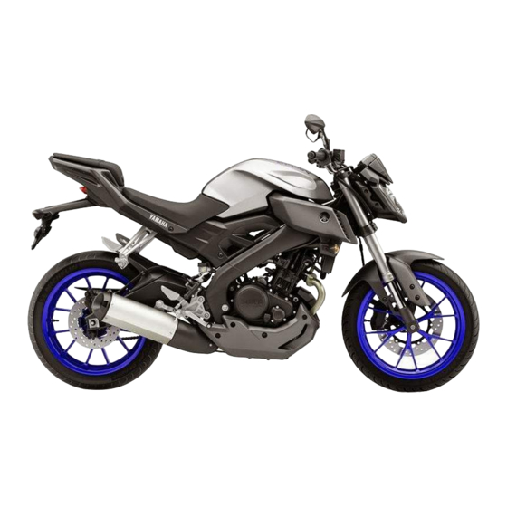 Yamaha MT-125 Handbücher