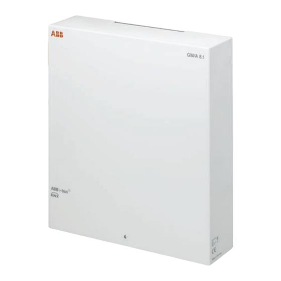 ABB GM/A 8.1 Handbücher