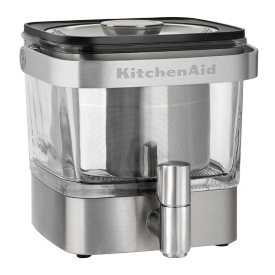 KitchenAid 5KCM4212SX Handbücher
