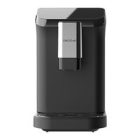 Cecotec Cumbia CREMMAET MACCHIA BLACK Bedienungsanleitung