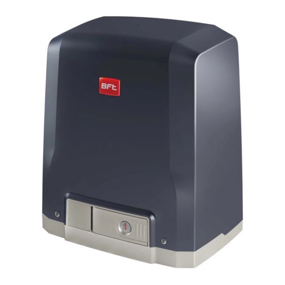 BFT DEIMOS BT A 600 Handbücher