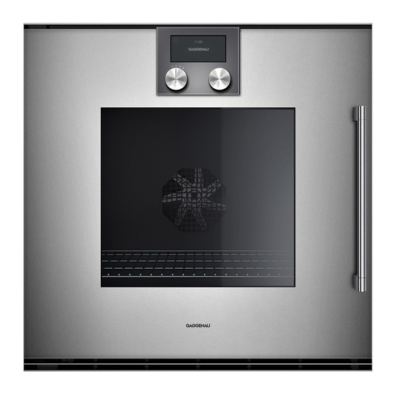 Gaggenau BO 220 Handbücher