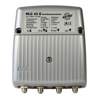 Astro HLC 32 G Betriebsanleitung