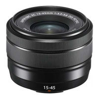 Fujifilm Fujinon XC15-45mmF3.5-5.6 OIS PZ Bedienungsanleitung