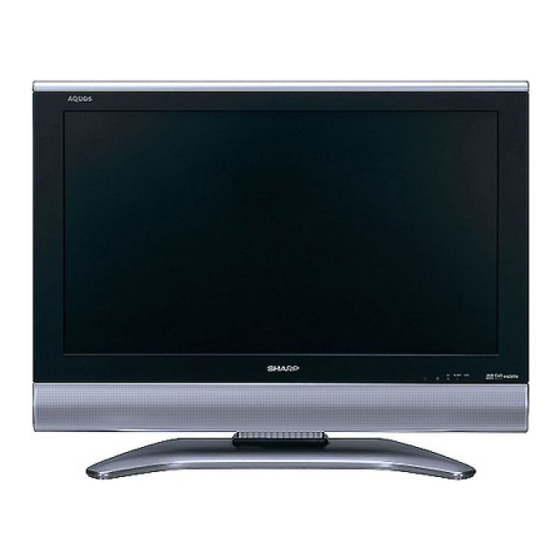 Sharp LC-32GA8E Handbücher