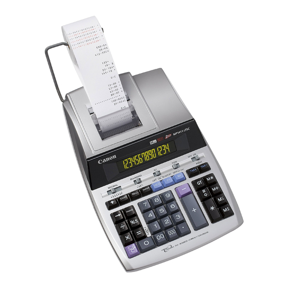 Canon MP1211-LTS Handbücher