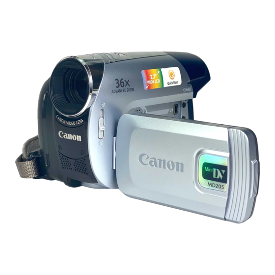 Canon MD215 Handbücher