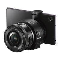 Sony ILCE-QX1 Bedienungsanleitung