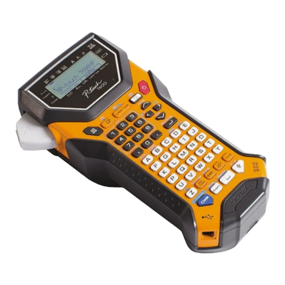 Brother P-touch 7500 Handbücher