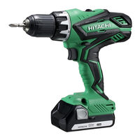 Hitachi DS 18DJL Bedienungsanleitung