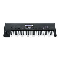 Korg KROME Schnellstartanleitung