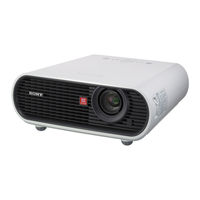 Sony VPL-EX7 Kurzreferenz