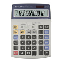 Sharp EL-2125C Kurzanleitung