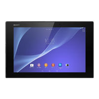 Sony Xperia Z2 SGP511 Bedienungsanleitung