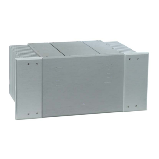 Clearaudio BALANCE AMPLIFIER Handbücher