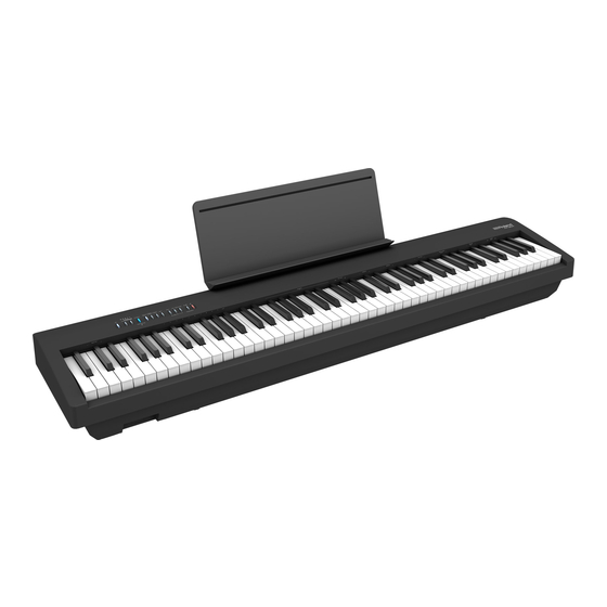 Roland FP-30X Handbücher