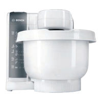 Bosch MUM4 Gebrauchsanleitung