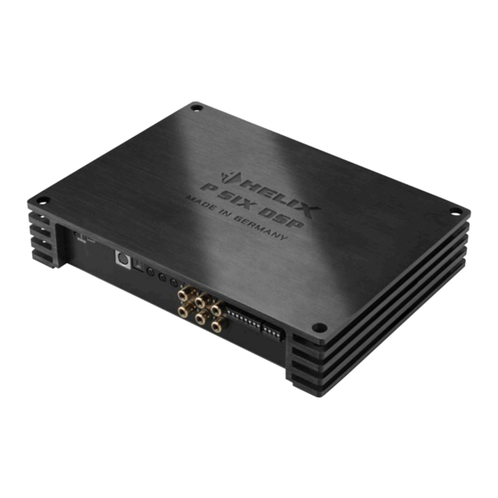 HELIX P SIX DSP Handbücher