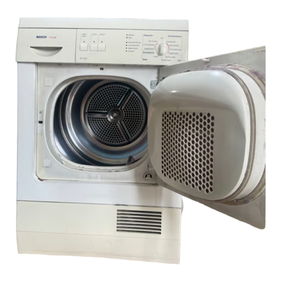 Bosch Maxx wtl 6200 Handbücher