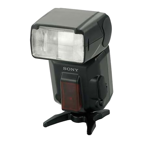 Sony HVL-F56AM Handbücher