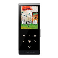 Samsung MP3-Player YP-T10 Benutzerhandbuch