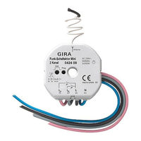 Gira 0424 00 Bedienungsanleitung
