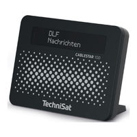 Technisat CABLESTAR 100 Bedienungsanleitung